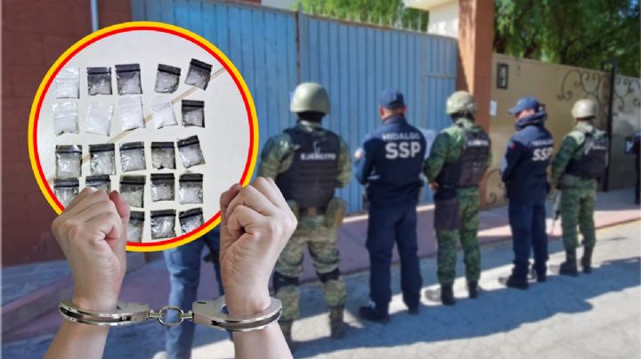 Desarticulan banda de narcomenudeo en Actopan, decomisan más de mil dosis de droga