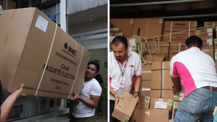 Inicia entrega de paquetería electoral distrito 10 de Xalapa, esto se sabe