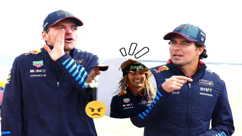 El insulto de Verstappen a Checo Pérez