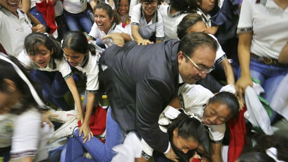 El día que Javier Duarte cayó encima de estudiantes de Córdoba hace 9 años