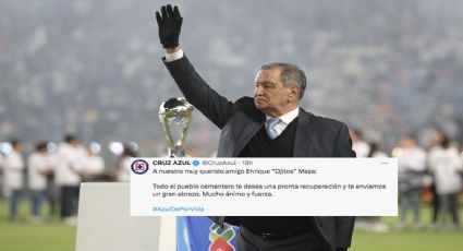 El estado de salud de “El Ojitos” Meza: Cruz Azul le dedica conmovedor mensaje