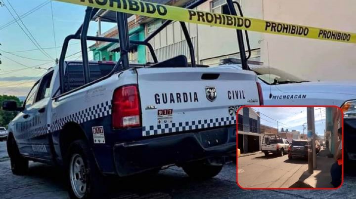 Atacan a personal de la Fiscalía en Morelia, se desata enfrentamiento armado