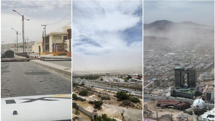 Fuerte viento causa estragos en Pachuca y La Reforma, caen espectaculares y señales