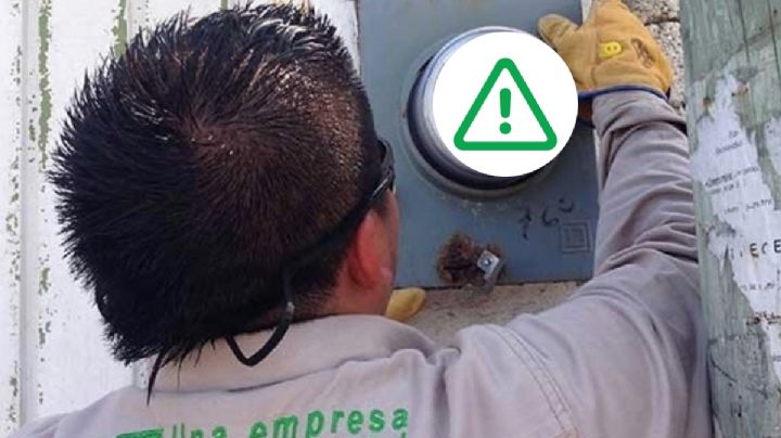 CFE cortará la luz a estos usuarios