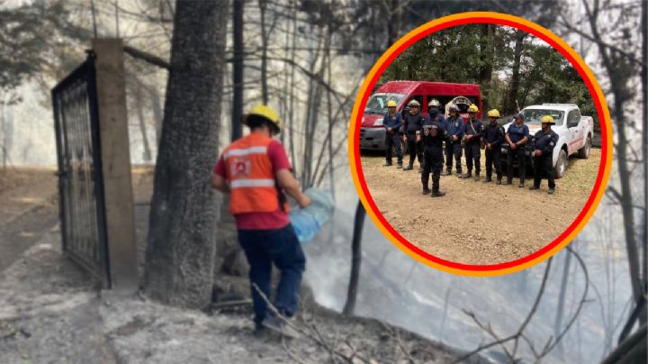 Hay 6 incendios forestales activos en Hidalgo, entre ellos en El Chico