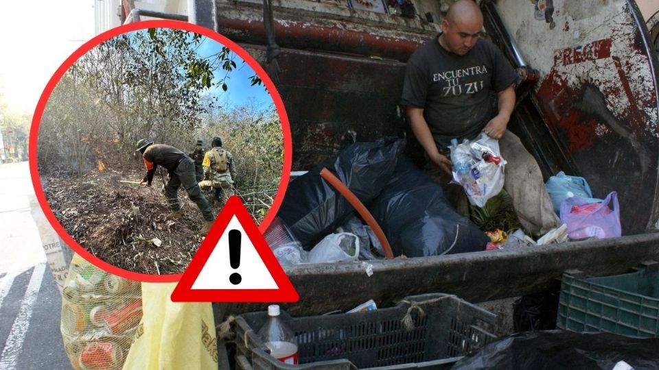 Por incendios en Veracruz, estos municipios no tendrán servicio de recolección de basura