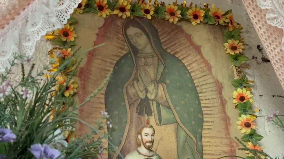 Roban Virgen de Guadalupe en Chimalhuacán