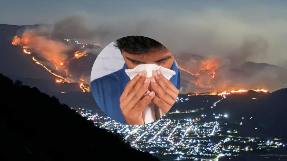 El humo llega a zonas habitadas de Ciudad Mendoza y Nogales