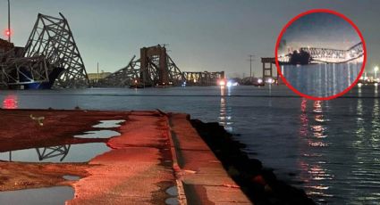 Así fue el colapso del puente Francis Scott Key Bridge en Baltimore | VIDEO