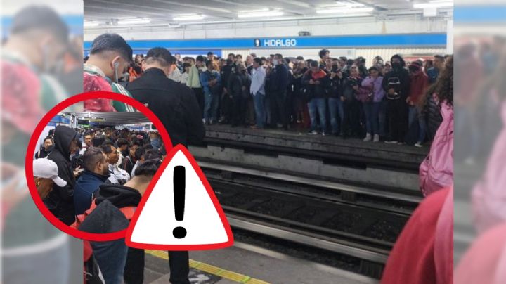 METRO CDMX: Línea 2, caos tras retiro de tren por fallas en estas estaciones