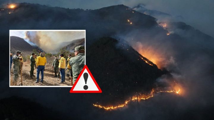 Incendios en Veracruz: Así va el fuego hoy martes 26 de marzo en Las Altas Montañas