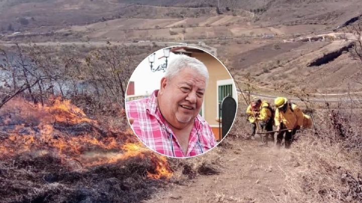 Manuel Huerta llama a Protección Civil a "ponerse las pilas" por incendios forestales en Veracruz