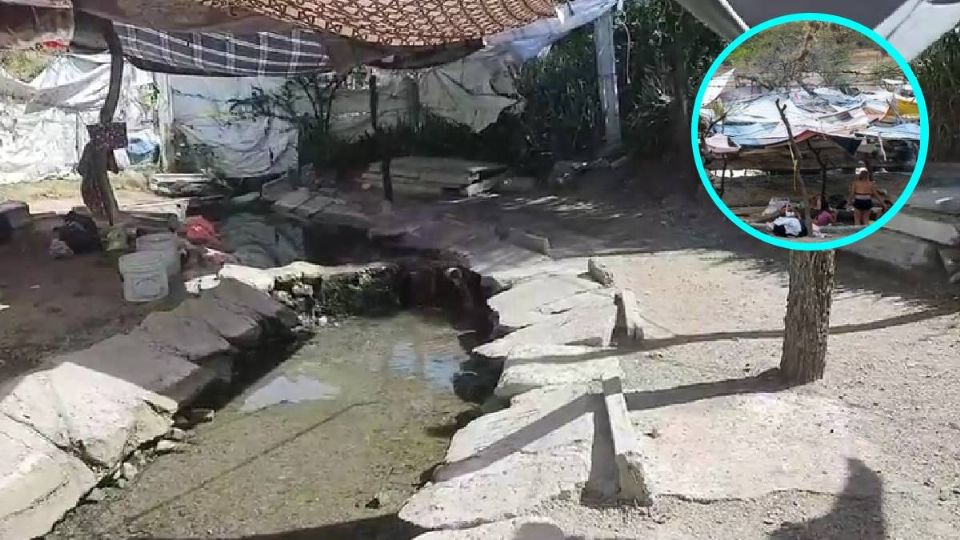 En la comunidad de San Francisco, en Silao, se encuentran 'los pocitos' de aguas termales