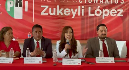 Zukeily López, candidata del PRI a la presidencia de León presenta a su planilla y equipo de campaña