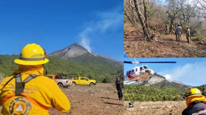Norte de México también arde: Nuevo León y Tamaulipas con incendios forestales