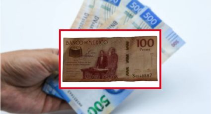 Así es el billete de 100 considerado como conmemorativo; vale 600,000 pesos