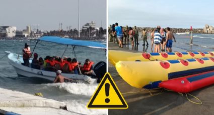 Barco con turistas se hunde en el mar de Veracruz; así fue el rescate