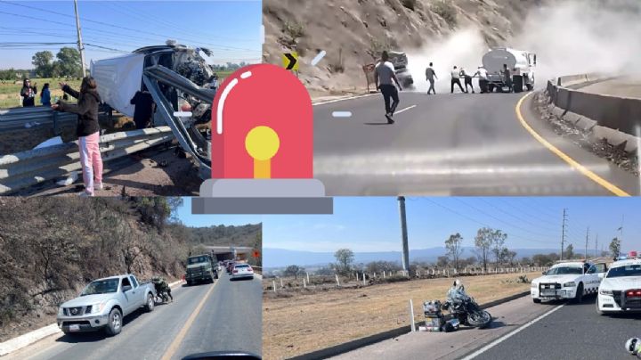 Viernes Santo: Accidentes en carreteras de Hidalgo, circule con precaución