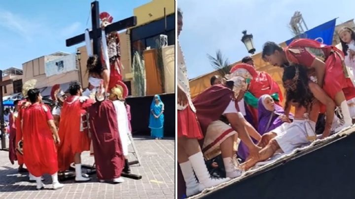 Así se vivió la Pasión y Muerte de Cristo en el Barrio de San Miguel