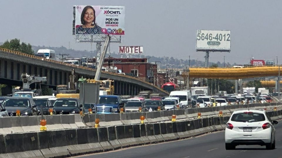 Trabajos de construcción del Trolebús Chalco-Santa Martha retrasan salida de vacacionistas en Edomex