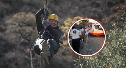 Accidente de Semana Santa: Cae turista de tirolesa en Chachalacas