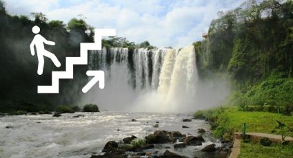 Salto de Eyipantla: Esto se sabe del derribo de escaleras turísticas