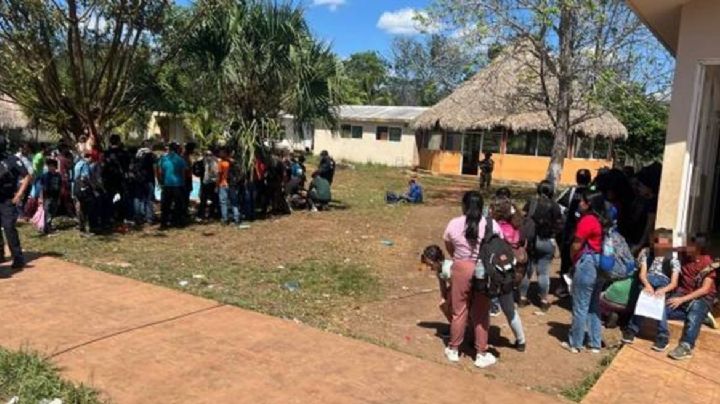 Rescatan a 81 migrantes privados de su libertad en un rancho de Puerto Morelos, QRoo