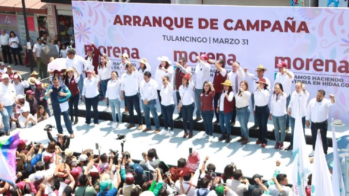 Así iniciaron campaña candidatos a diputados de Morena y Nueva Alianza