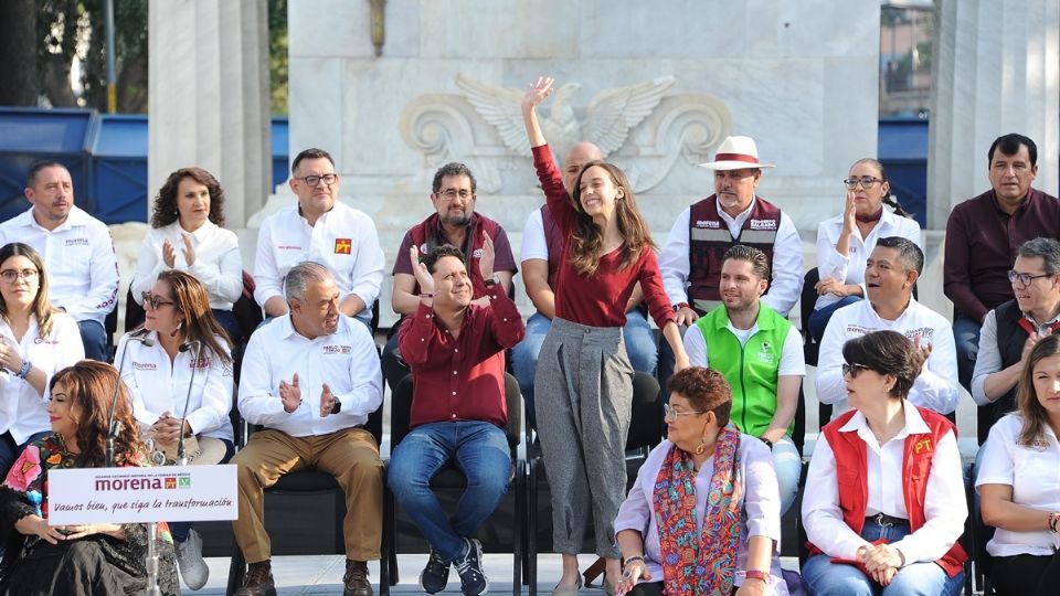 Elecciones 2024: Candidatos de Morena arrancan campañas con señalamientos a la oposición