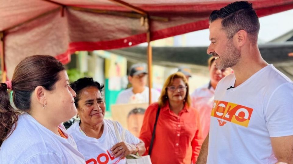 Polo Deschamps arranca campaña en Pánuco y critica derroches de sus oponentes