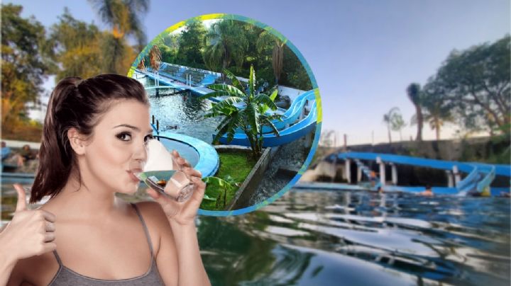 El balneario en Hidalgo de cuyas aguas se puede beber a sólo 30 pesos | VIDEO