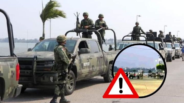 Blindan Tuxpan con 300 militares tras hallazgo de cuerpos en la ciudad