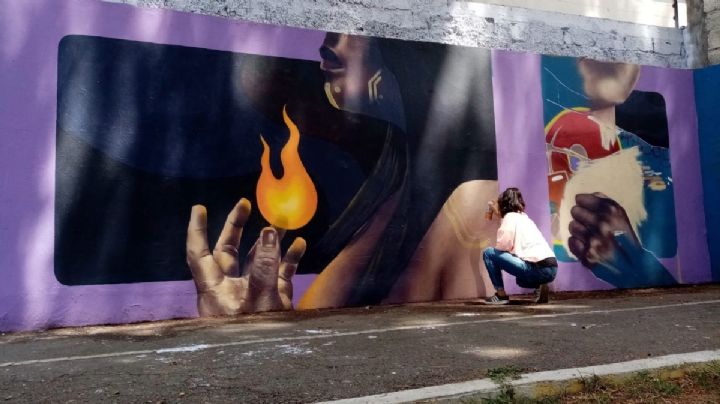 Llevan a San Lázaro arte urbano hidalguense