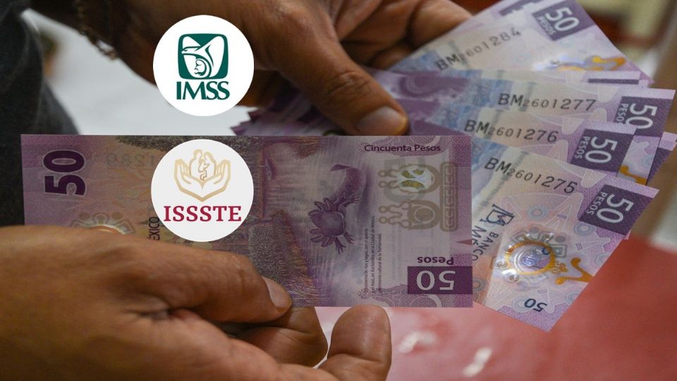 El calendario de pagos de pensiones del IMSS e ISSSTE es diferente, pues los pensionados del ISSSTE reciben su dinero de cada mes unas horas antes que los del IMSS.