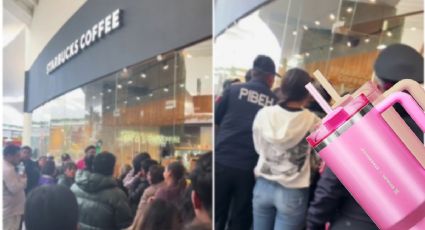 Vaso Stanley de Starbucks: furor llega a Pachuca, hubo empujones y golpes | VIDEO