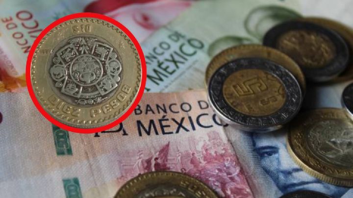 Así es la moneda de 10 por la que pagan más de 100,000 pesos; este es su error
