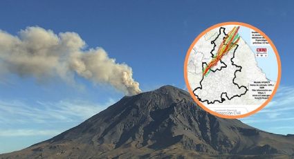 ¿Cenizas del Popocatépetl en Veracruz? Esto aclara Protección Civil