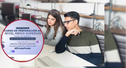 Abren curso GRATIS de asignación a la Educación Media Superior para Edomex