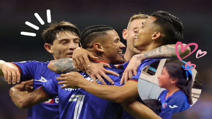 La historia detrás de la niña que lloró antes del partido del Cruz Azul vs Chivas