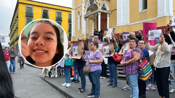Xalapeños marchan para encontrar a Bibian, menor desaparecida desde el 4 de marzo