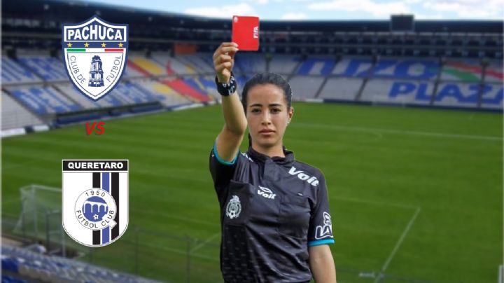 8M: Katia Itzel García, la mujer que debutará como árbitra de la Liga MX en partido del Pachuca