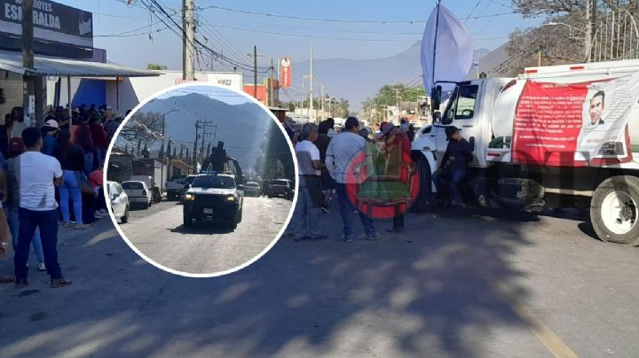 Reportan 7 lesionados tras desalojo de manifestantes en Acultzingo