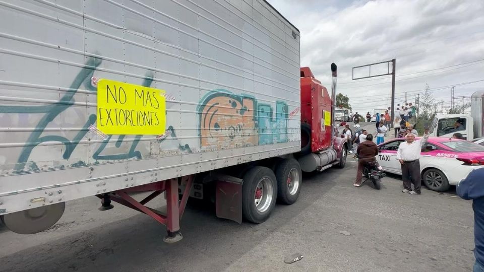 Transportistas denuncian liberación de extorsionador; van por jornada de bloqueos