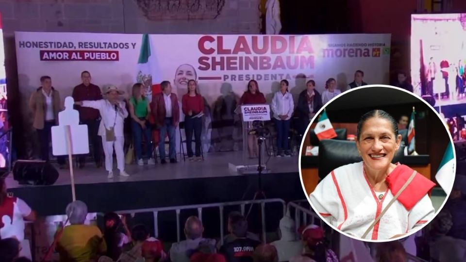 Jesusa Rodríguez dijo que San Miguel de Allende se había convertido en 'San Mickey Mouse' por su turismo 'de pacotilla' ante simpatizantes de Morena que fueron a ver a la candidata presidencial, Claudia Sheinbaum.