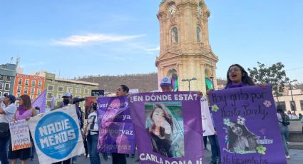 8M: “justicia, seguridad y respeto”, miles de mujeres marchan en Pachuca