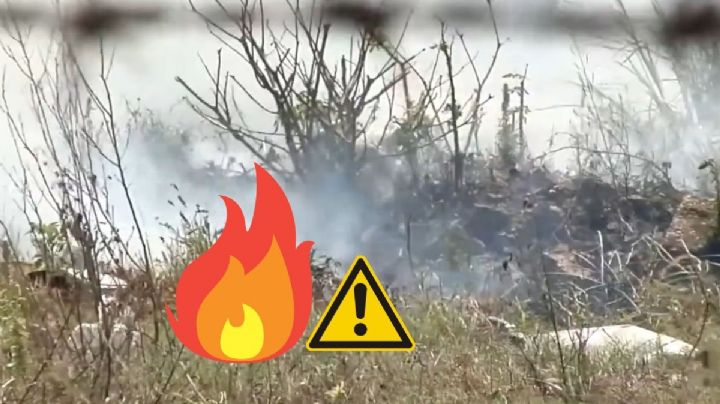Por altas temperaturas aumentan incendios en municipios de sur de Veracruz