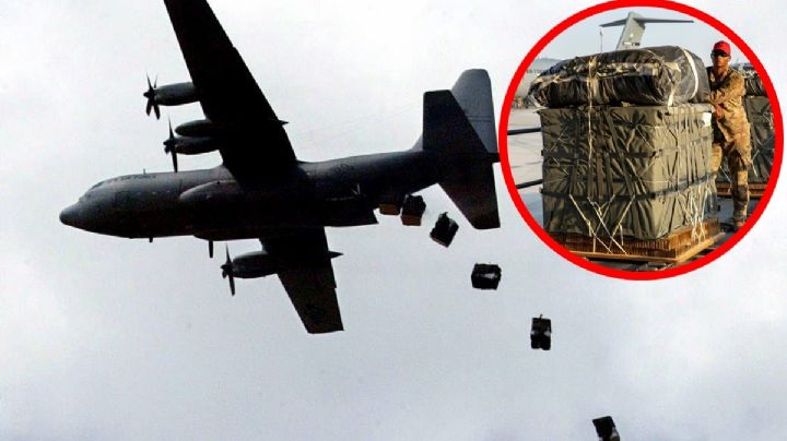 Paquetes de ayuda humanitaria lanzadas desde el aire aplastan y matan a 5 personas en Gaza