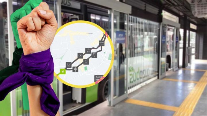 8M: No habrá Tuzobús por marcha; te decimos las estaciones cerradas