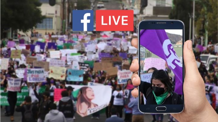 Sigue ENVIVO la TRANSMISIÓN de la marcha del 8M en Pachuca | VIDEO