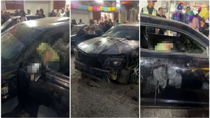 "Fuimos todas": hombre agrede a mujer durante marcha en Pachuca, así respondieron